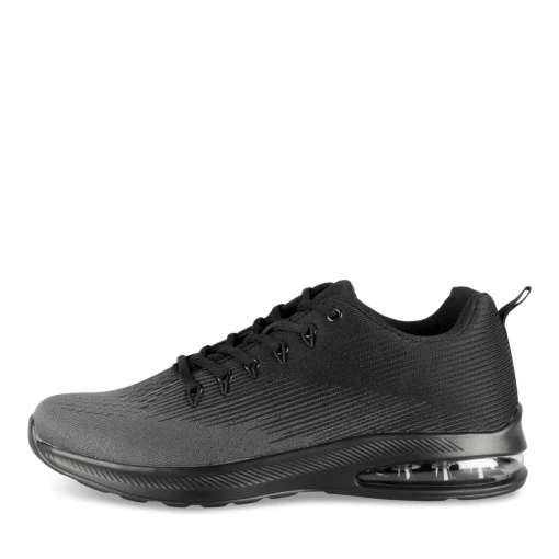 Baskets GRIS Homme Motif Uni Lacets