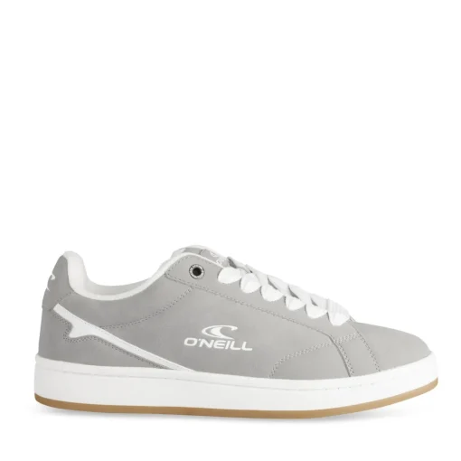 Baskets GRIS Homme Motif Uni Lacets