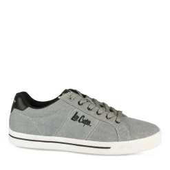 Baskets GRIS Homme Motif Uni Lacets