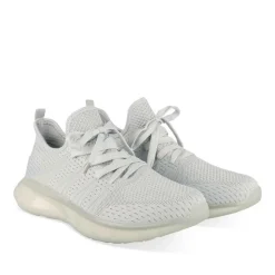 Baskets GRIS Homme Motif Uni Lacets