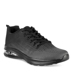 Baskets GRIS Homme Motif Uni Lacets