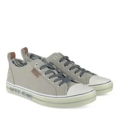 Baskets GRIS Homme Motif Uni Lacets