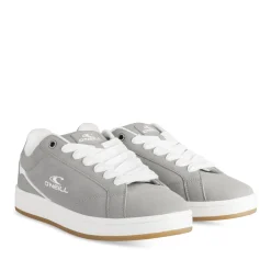 Baskets GRIS Homme Motif Uni Lacets