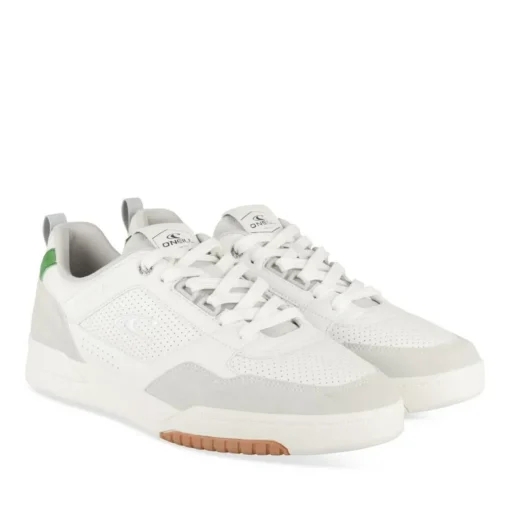 Baskets GRIS Homme Motif Uni Lacets