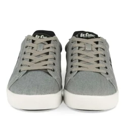 Baskets GRIS Homme Motif Uni Lacets