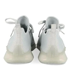 Baskets GRIS Homme Motif Uni Lacets