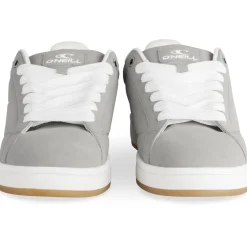 Baskets GRIS Homme Motif Uni Lacets