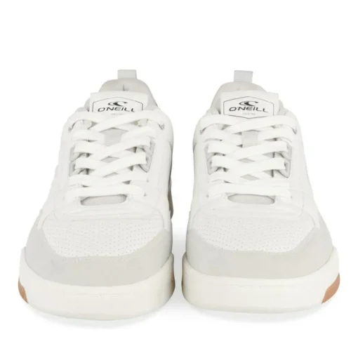 Baskets GRIS Homme Motif Uni Lacets