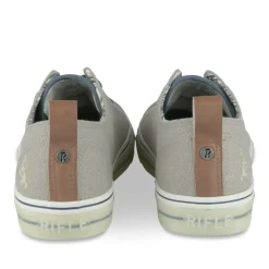Baskets GRIS Homme Motif Uni Lacets