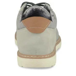 Baskets GRIS Homme Motif Uni Lacets