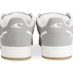 Baskets GRIS Homme Motif Uni Lacets