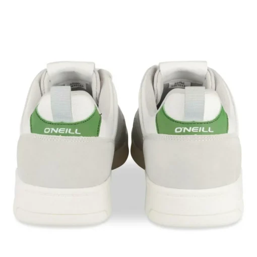 Baskets GRIS Homme Motif Uni Lacets