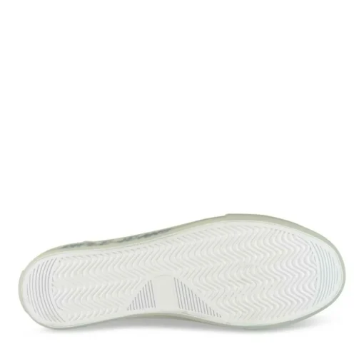 Baskets GRIS Homme Motif Uni Lacets