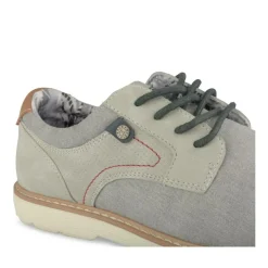 Baskets GRIS Homme Motif Uni Lacets