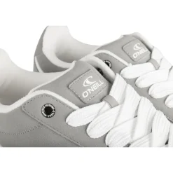 Baskets GRIS Homme Motif Uni Lacets