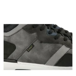 Baskets GRIS Homme Motif Uni Lacets