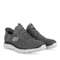 Baskets GRIS SKECHERS Hands Free Slip-Ins Summits