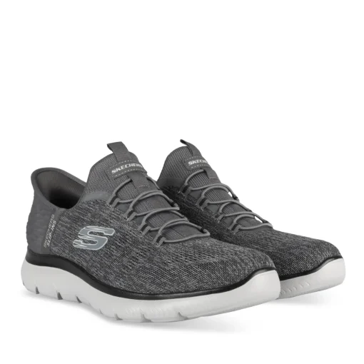 Baskets GRIS SKECHERS Hands Free Slip-Ins Summits