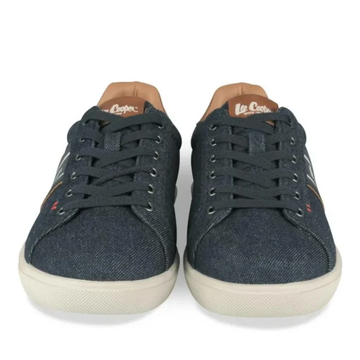 Baskets JEANS Homme Motif Uni Lacets