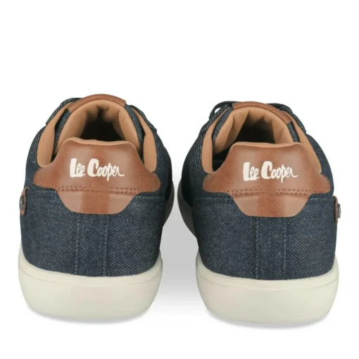Baskets JEANS Homme Motif Uni Lacets