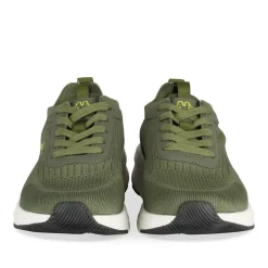 Baskets KAKI Garçon Motif Uni Lacets