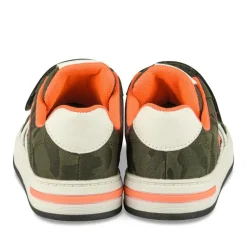 Baskets KAKI Garçon Motif Etoiles Scratch