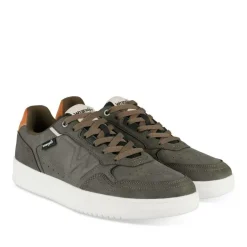 Baskets KAKI Homme Motif Uni Lacets