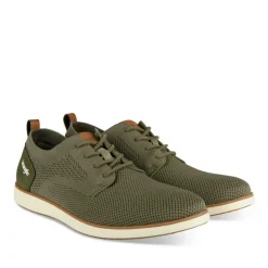 Baskets KAKI Homme Motif Uni Lacets