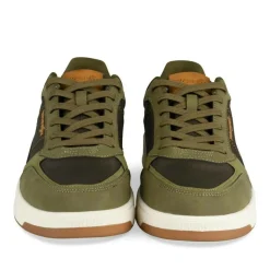 Baskets KAKI Homme Motif Uni Lacets