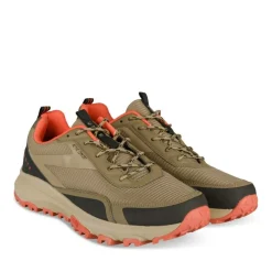 Baskets KAKI Homme Motif Uni Lacets