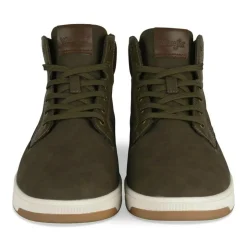 Baskets KAKI Homme Motif Uni Lacets