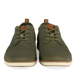 Baskets KAKI Homme Motif Uni Lacets