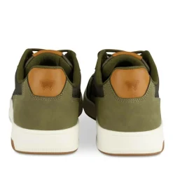 Baskets KAKI Homme Motif Uni Lacets