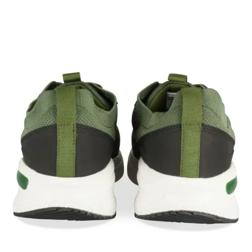 Baskets KAKI Homme Motif Uni Lacets