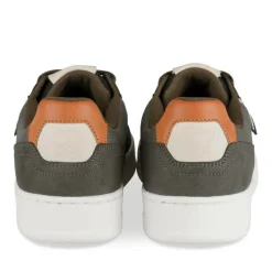Baskets KAKI Homme Motif Uni Lacets