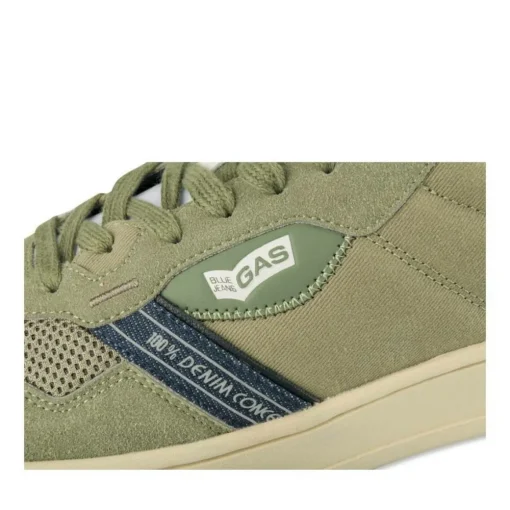 Baskets KAKI Homme Motif Uni Lacets