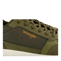 Baskets KAKI Homme Motif Uni Lacets