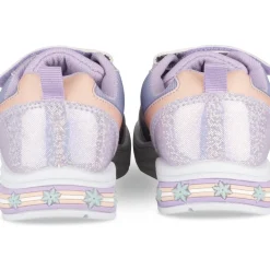 Baskets LILAS Fille Motif Uni Scratch