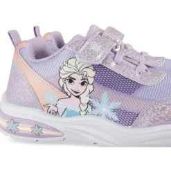 Baskets LILAS Fille Motif Uni Scratch