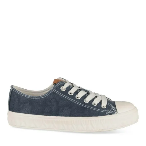 Baskets MARINE Femme Motif Uni Lacets