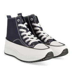 Baskets MARINE Femme Motif Uni Lacets