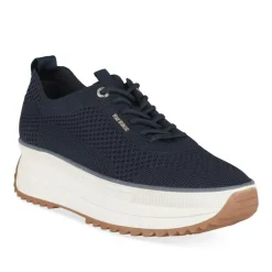 Baskets MARINE Femme Motif Uni Lacets