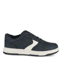 Baskets MARINE Garçon Motif Uni Lacets