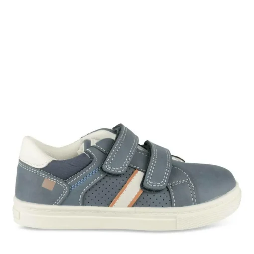 Baskets MARINE Garçon Motif Multicolore Scratch