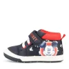 Baskets MARINE Garçon Motif Uni Scratch