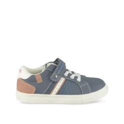 Baskets MARINE Garçon Motif Multicolore Scratch