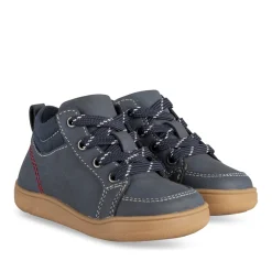 Baskets MARINE Garçon Motif Uni Lacets + Fermeture éclair