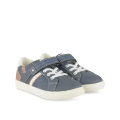 Baskets MARINE Garçon Motif Multicolore Scratch