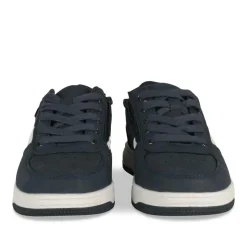 Baskets MARINE Garçon Motif Uni Lacets