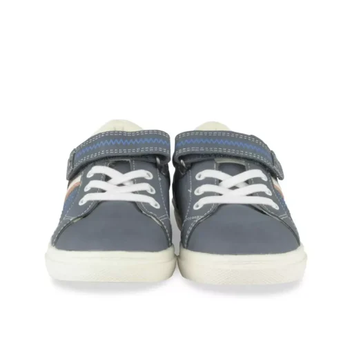 Baskets MARINE Garçon Motif Multicolore Scratch